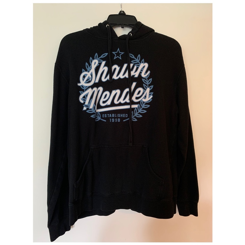 Official Shawn Mendes black hoodie size Medium